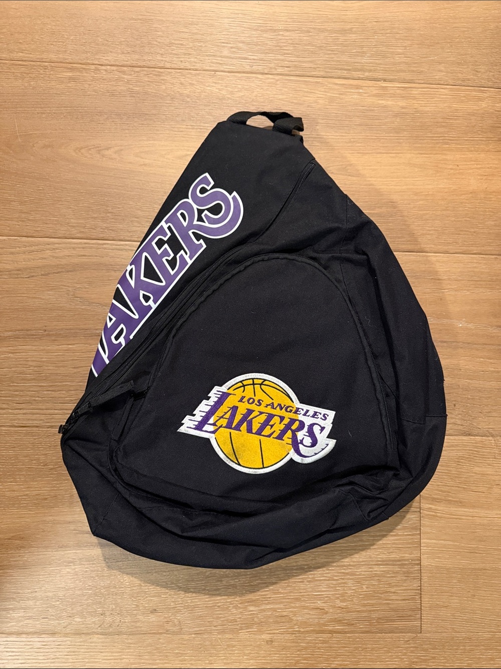 LA Lakers Black Sling Bag